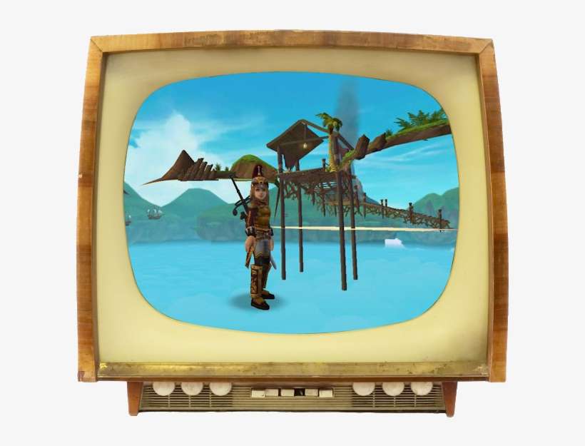 Pirates That Are Affected By The Oddities Of The Twilight - Old Tv, transparent png download