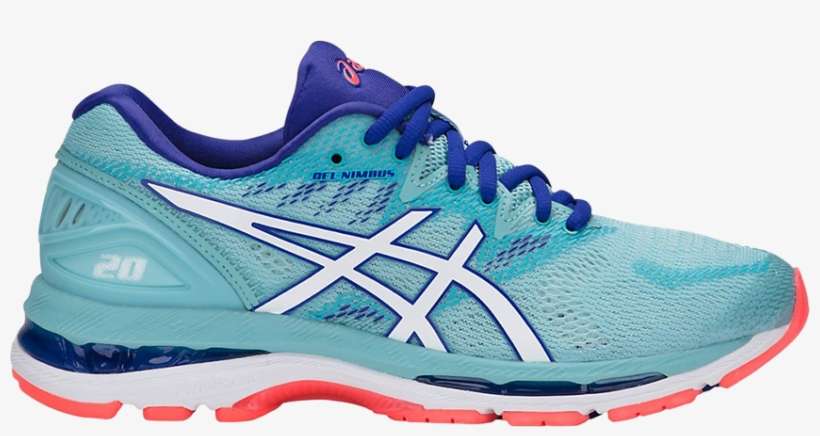 Wmns Gel Nimbus 20 'porcelain Blue' - Asics Gel Nimbus, transparent png download