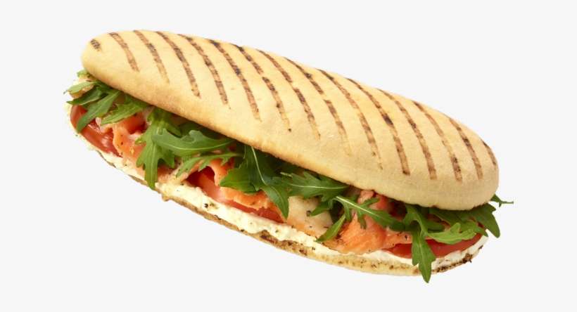 Burger Clipart Chicken Meat - Sandwich Panini, transparent png download