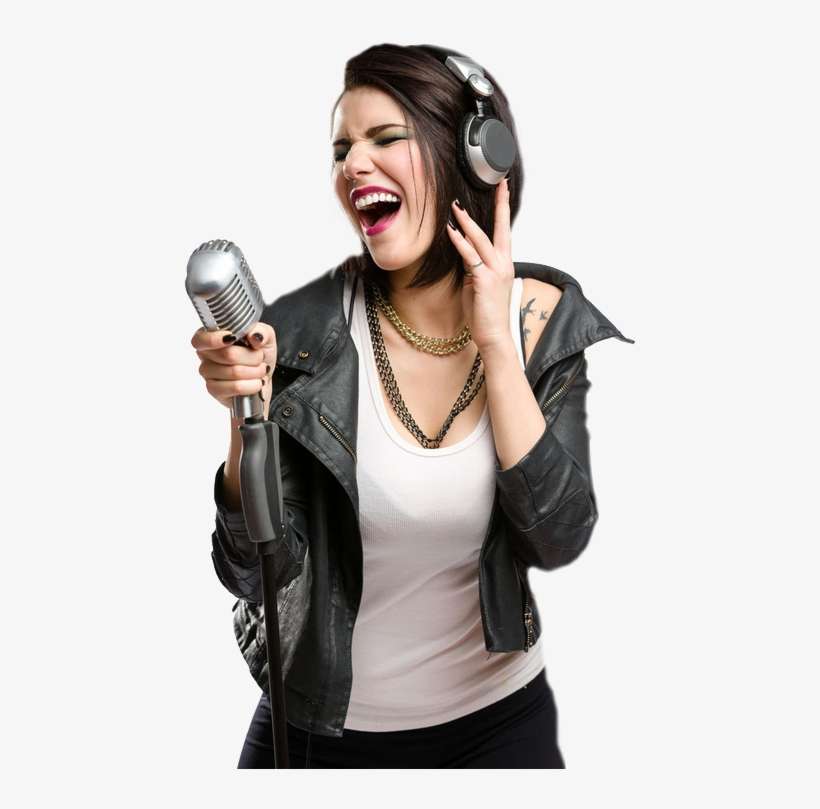 Menu - Female Singer Png, transparent png download