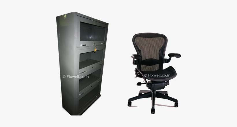 Office Furniture - Herman Miller Aeron Chair Size B Fully Featured In, transparent png download