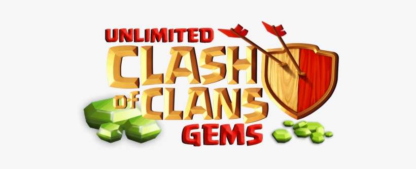 Clash Of Clans Unlimited Gems - Clash Of Clans Free Gems, transparent png download