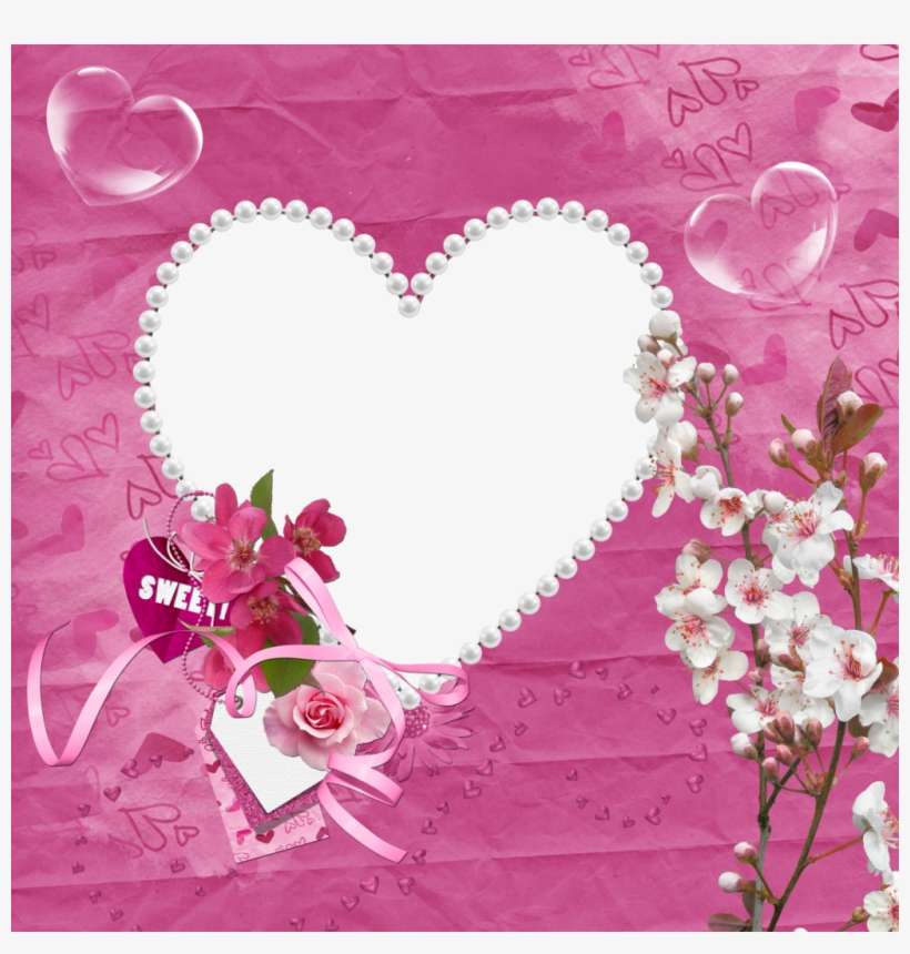 Heart Photo Frame Download, transparent png download
