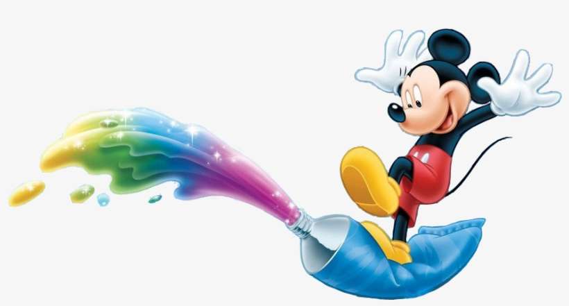 Cartoon Y Comic En Png - Customized Mickey Mouse Birthday Party Invitation, transparent png download