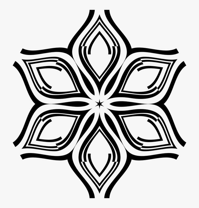 By Gdj - Mandala De Un Solo Color, transparent png download