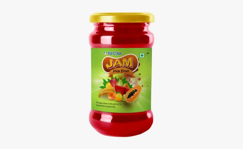 Rcm Mix Fruit Jam, transparent png download
