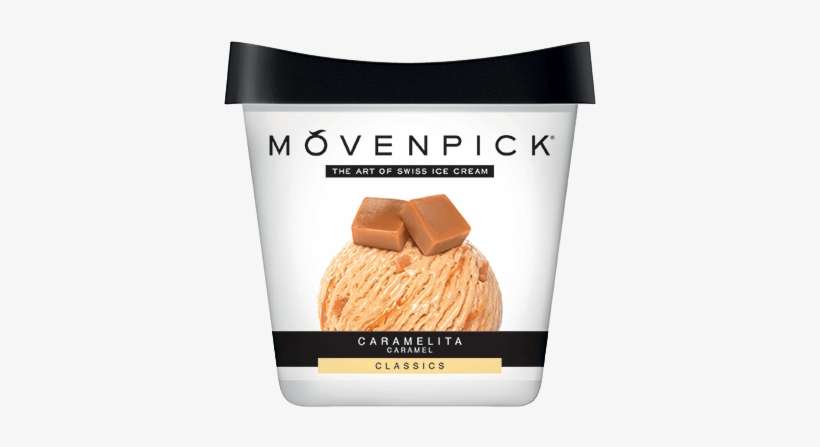 Caramelita - Movenpick Vanilla Ice Cream, transparent png download