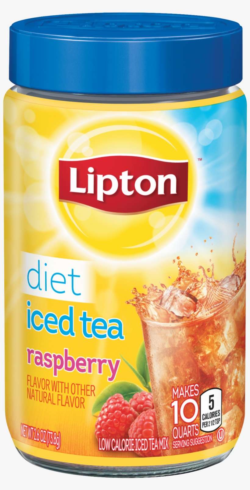 Lipton Diet Iced Tea Lemon, transparent png download