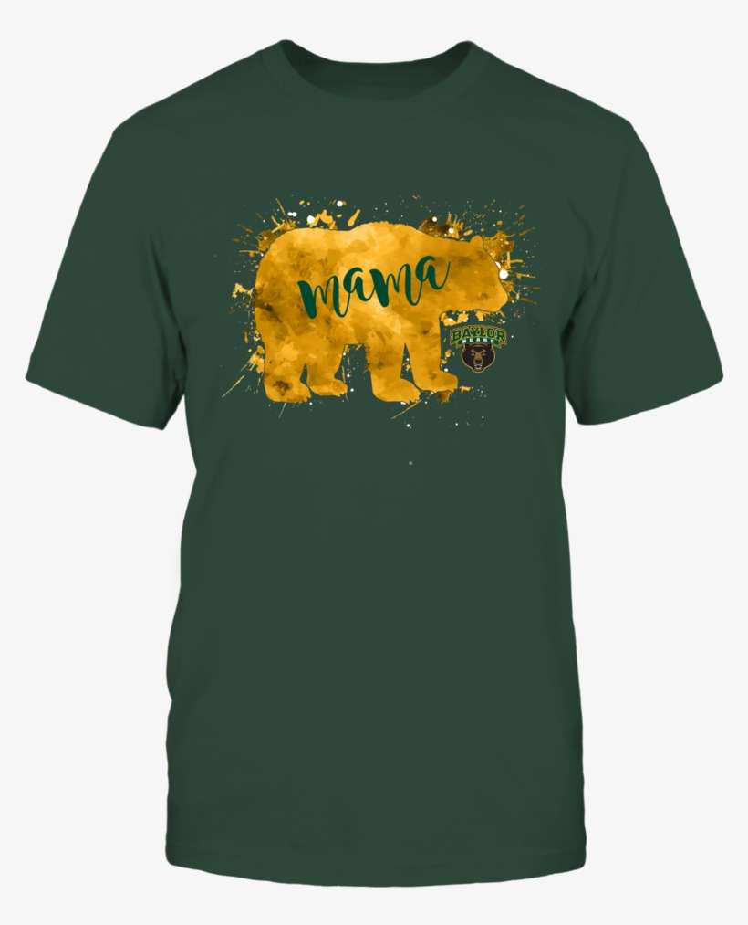 Color Drop Mama Baylor Bears Shirt - Kansas State Wildcats T Shirt, transparent png download