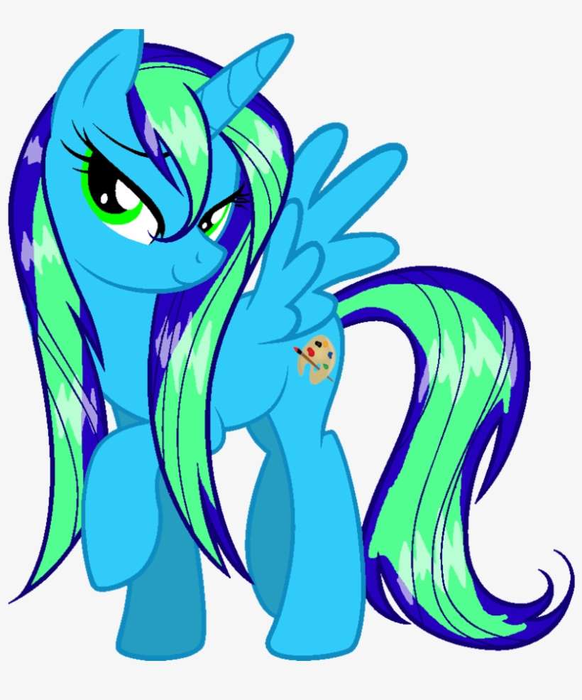 Alicorn, Alicorn Oc, Artist - Twilight Sparkle My Little Pony Friendship 30x20 Framed, transparent png download