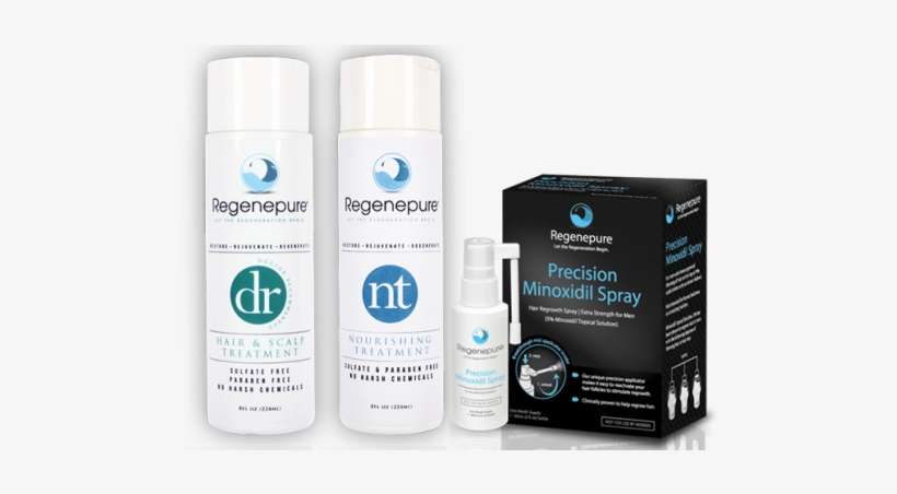 Ultimate Hair Loss Treatment And Hair Regrowth Kit - Minoxidil Spray For Hair Growth, transparent png download