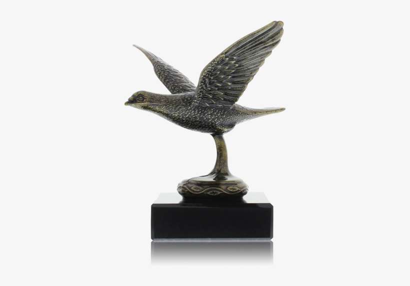 Metal Figure Flying Pigeon 11,0cm - Figurine, transparent png download