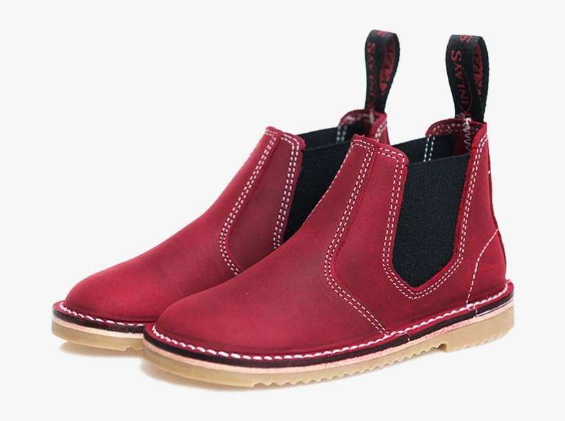 Hunter Jnr Rodeo Pink Nubuck - Chelsea Boot, transparent png download