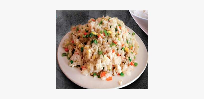 Chicken Fried Rice Plate Png Download - Fried Rice, transparent png download