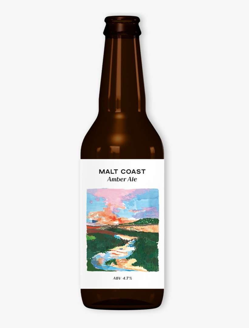 Amber Ale Bottle - Portable Network Graphics, transparent png download