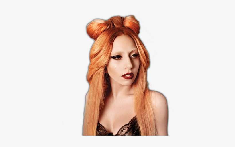 Lady Gaga Free Png Image - Lady Gaga Colored Hair, transparent png download