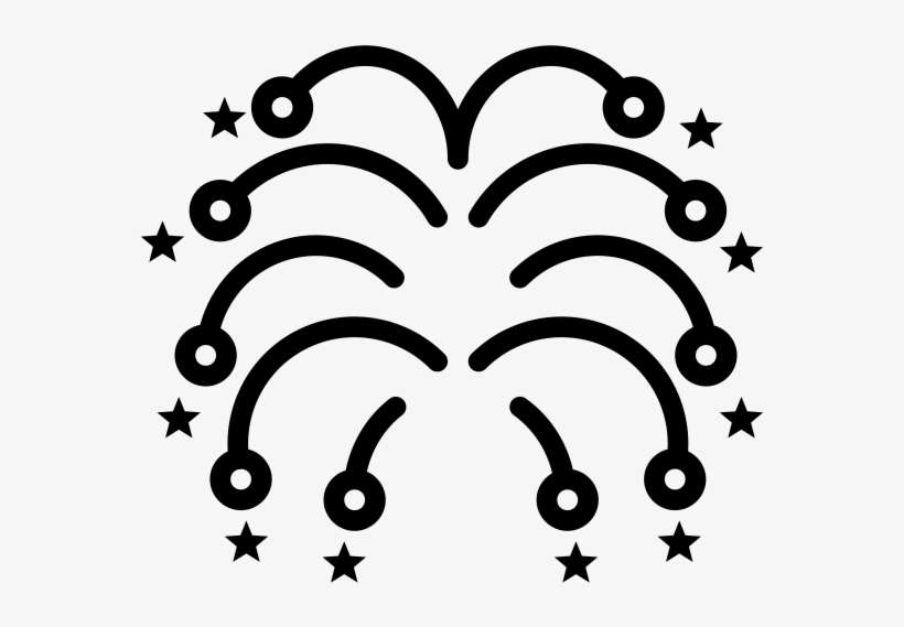 Crackers Rubber Stamp - Diwali, transparent png download