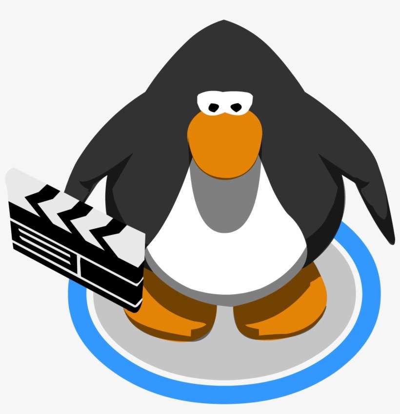 Clapboard Ig - Club Penguin Sprite, transparent png download