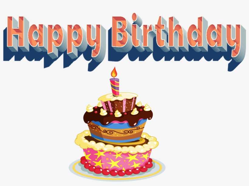 Happy Birthday Cake Images Hd Png - Happy Birthday Images Hd, transparent png download