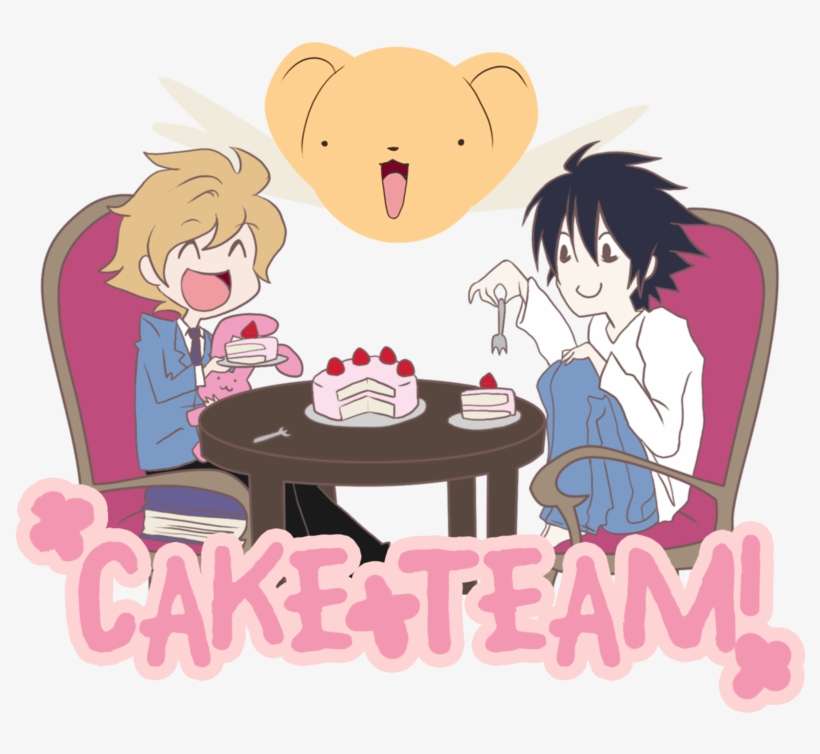 Anime Meets Anime Images The Cake Team - Anime Cake Transparent, transparent png download