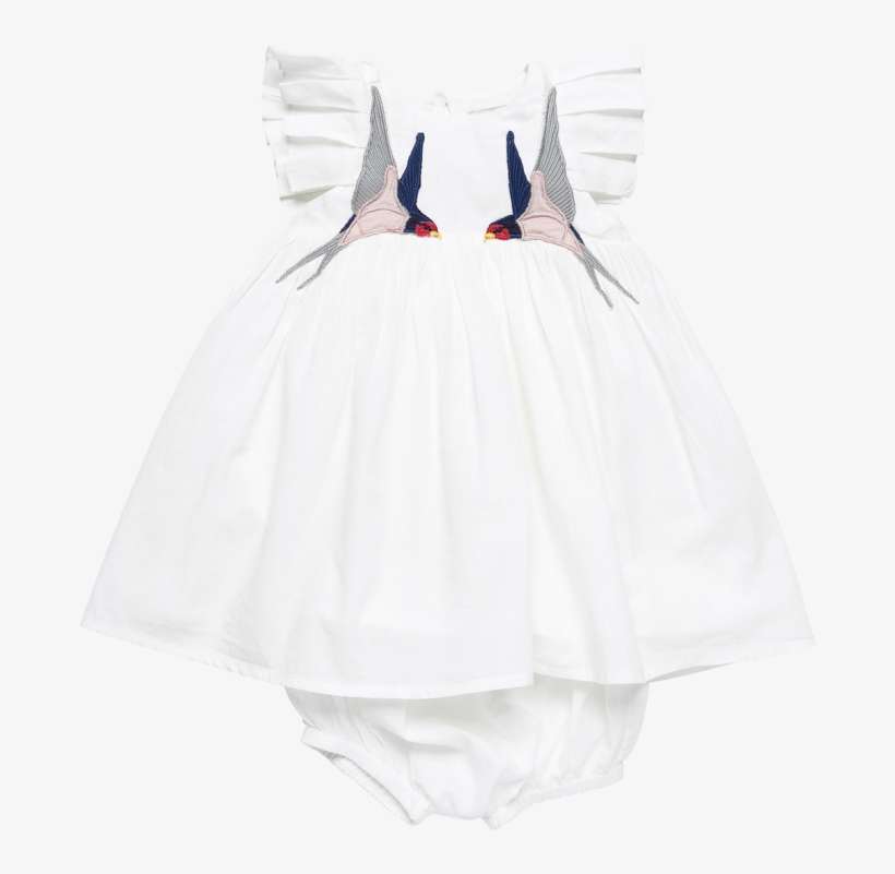 Stella Mccartney Kids Pear Baby Dress Birds - Dress, transparent png download