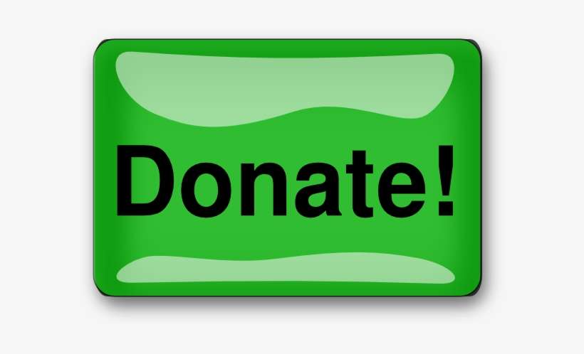 Donate Green, transparent png download