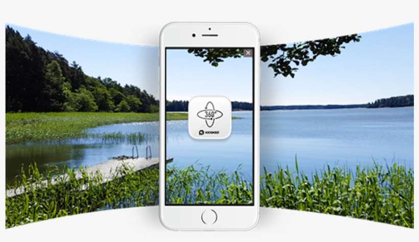 Kiosked Launches Wrapper So Any 360-degree Video/still - 360 Degree Video Mobile, transparent png download