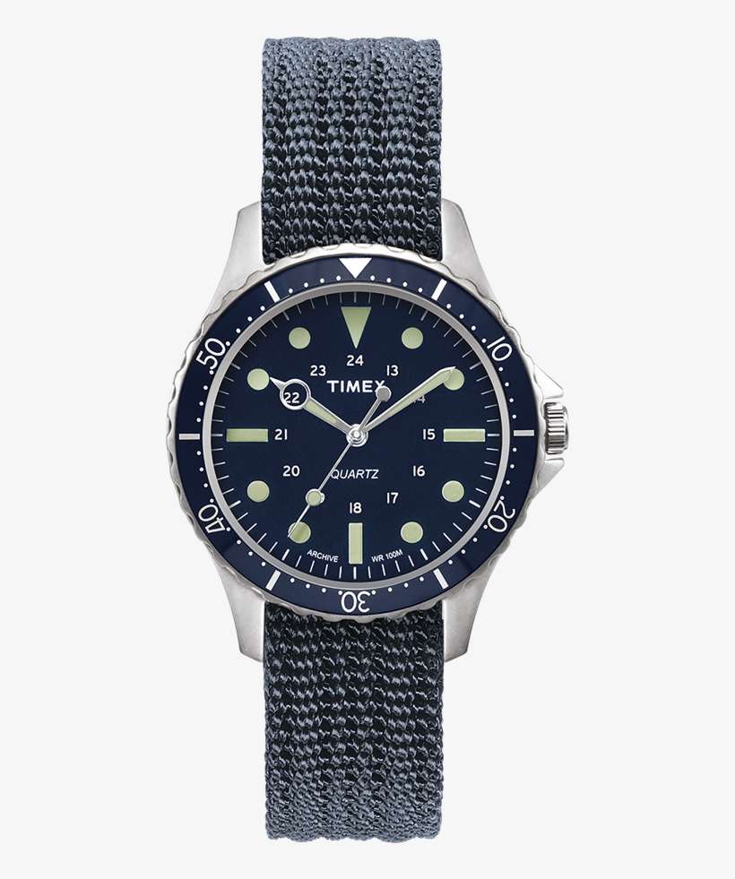 Navi Harbor 38mm Fabric Strap Watch - Timex Archive Navi Harbor, transparent png download