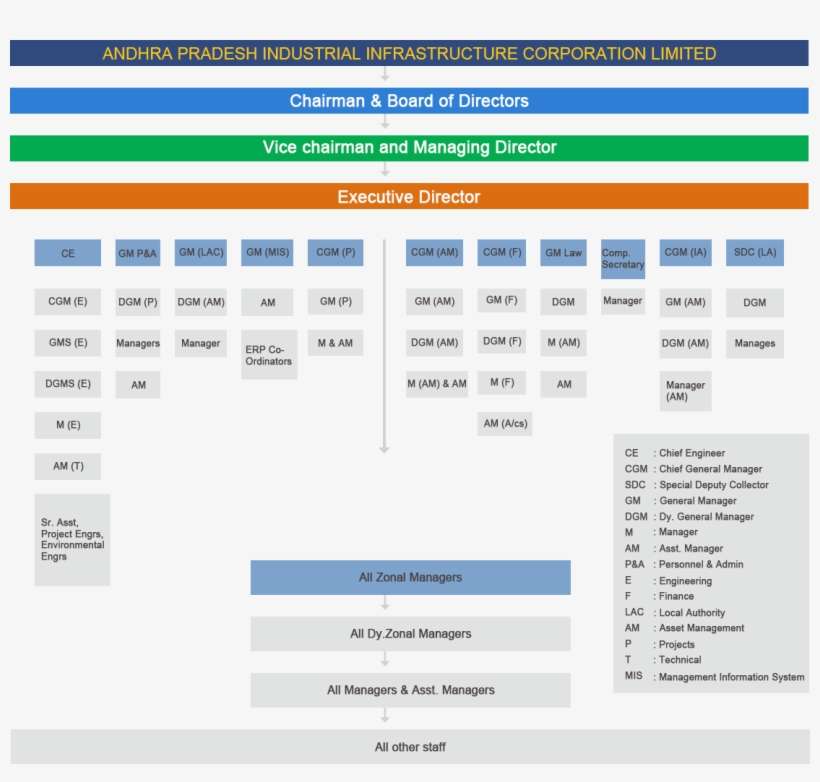 Organizational Structure - Andhra Bank Organisational Structure, transparent png download