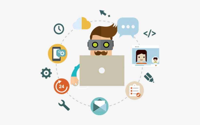 Running On Remote Servers All The Time, And They Run - Website Maintenance Support Icon, transparent png download
