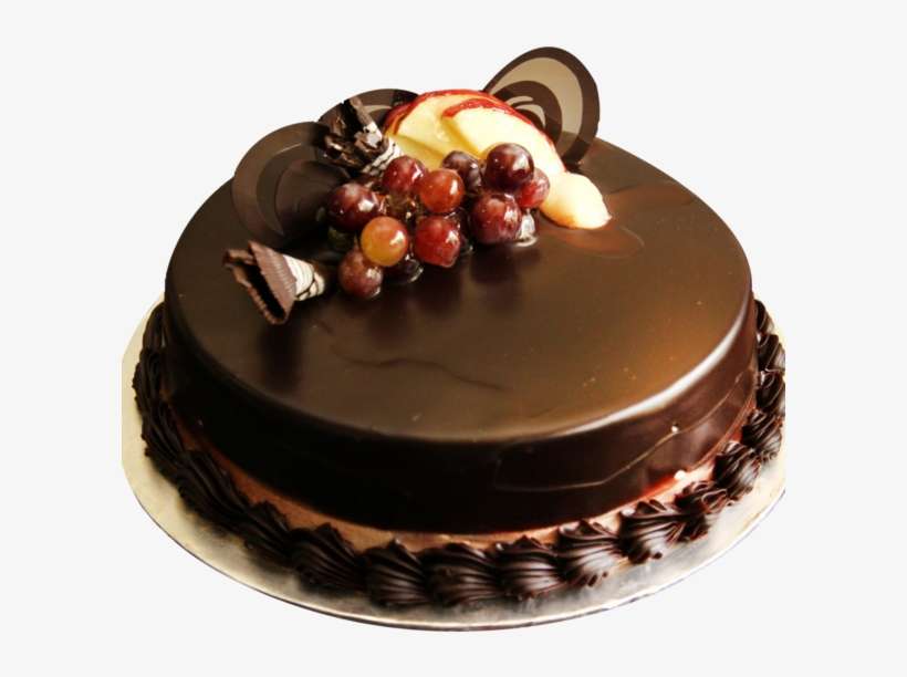 Chocolate Truffle Cake Decoration, transparent png download