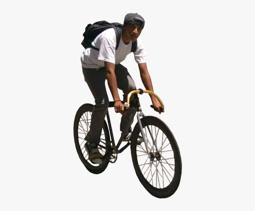 People - Hybrid Bicycle, transparent png download