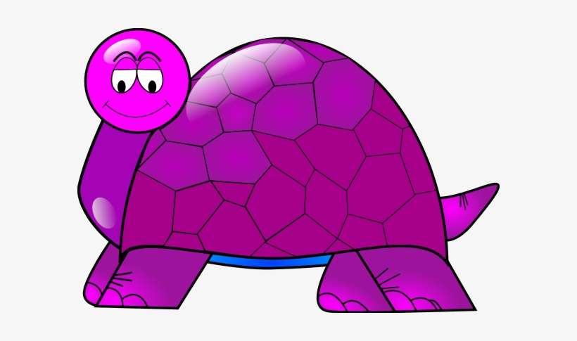 Tortoise Clipart Face - Cartoon Turtle Shower Curtain, transparent png download