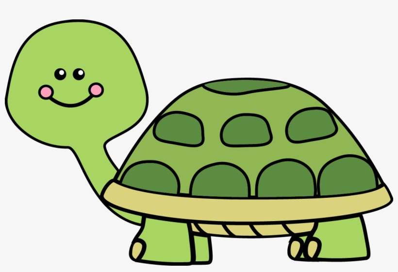 Cute Turtle Vector - Turtle Clipart, transparent png download