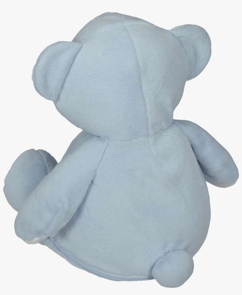 Eb 002 Embroidered Blue Teddy Bear - Stuffed Toy, transparent png download