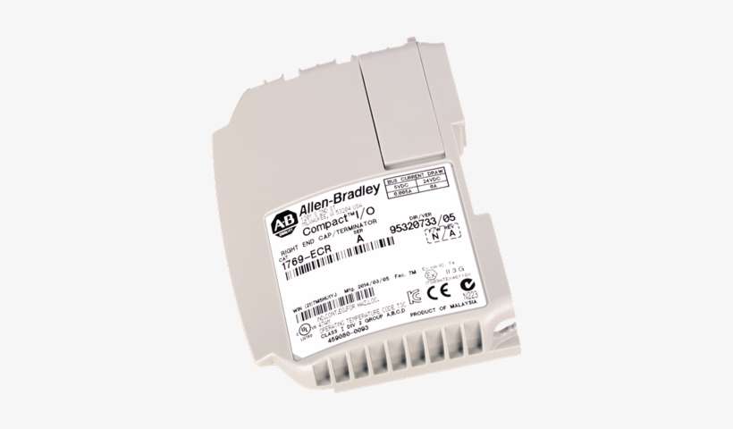 Compactlogix End Cap Terminator Right - Allen Bradley 1769-ecl Cover, transparent png download