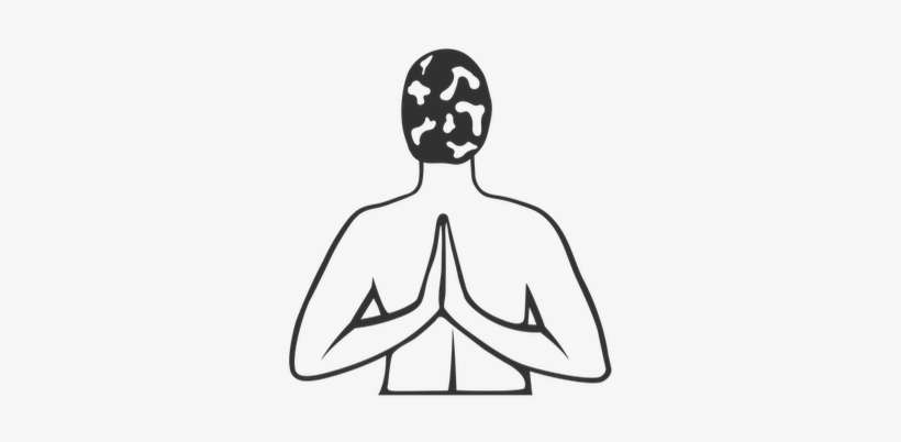 Paschima Namaskar - Line Art, transparent png download