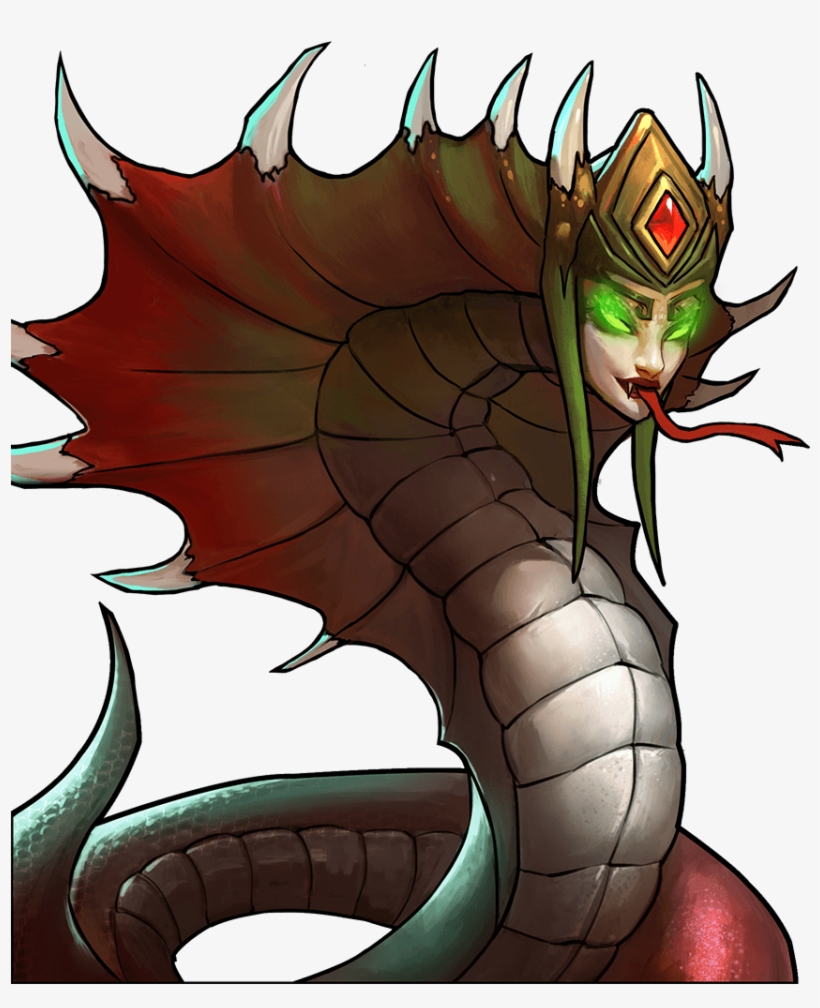 Troop Naga Queen - Naga Queen Gems Of War, transparent png download