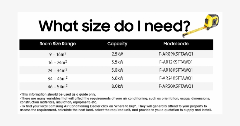 Samsung Boracay Split System Air Conditioner 5kw Cooling - Taize, transparent png download
