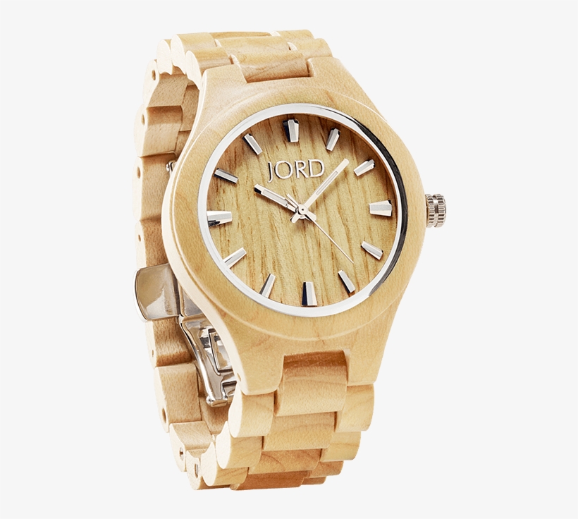 Wood Watches - Fieldcrest Maple - Wood Watch By Jord, transparent png download
