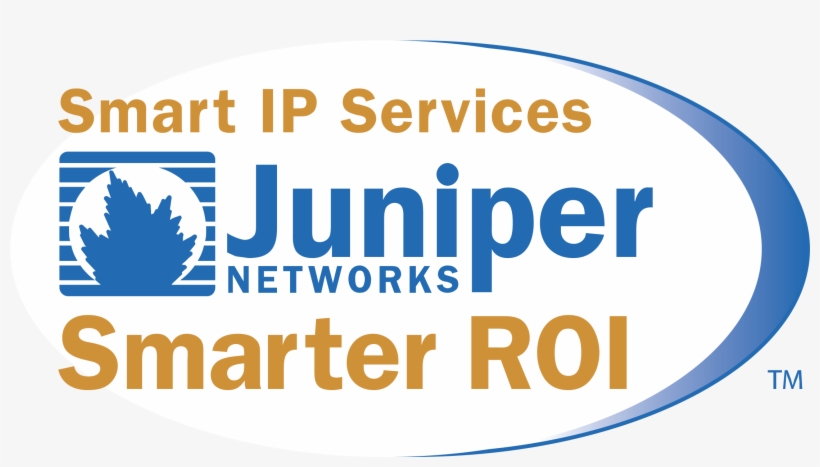 Smart Ip Services Smarter Roi Logo Png Transparent - Juniper Networks, transparent png download