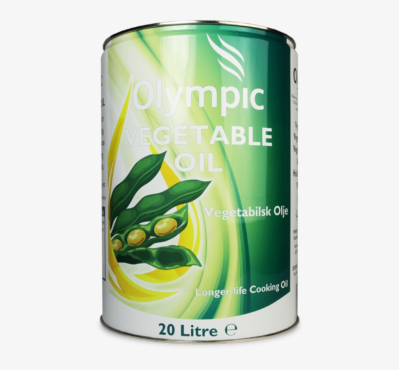 Olympic Vegetable Oil 20l Drum - Graphic Design, transparent png download