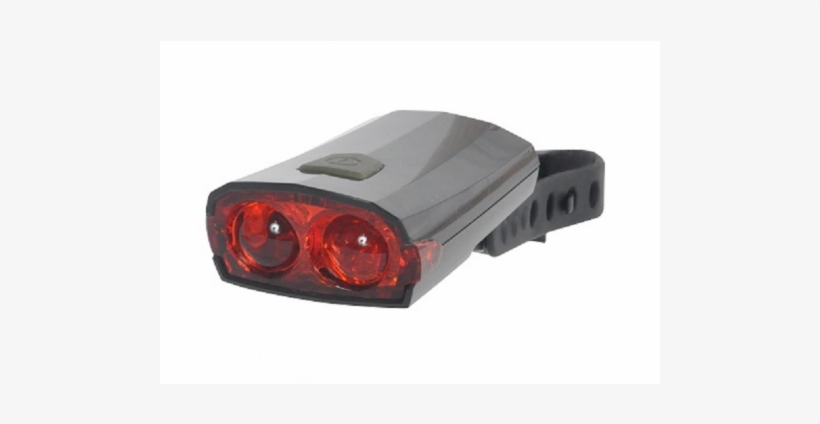 Alpha Usb Rechargeable Rear Twin Led Bike Light Ap58r - Rear Led Bike Light, transparent png download