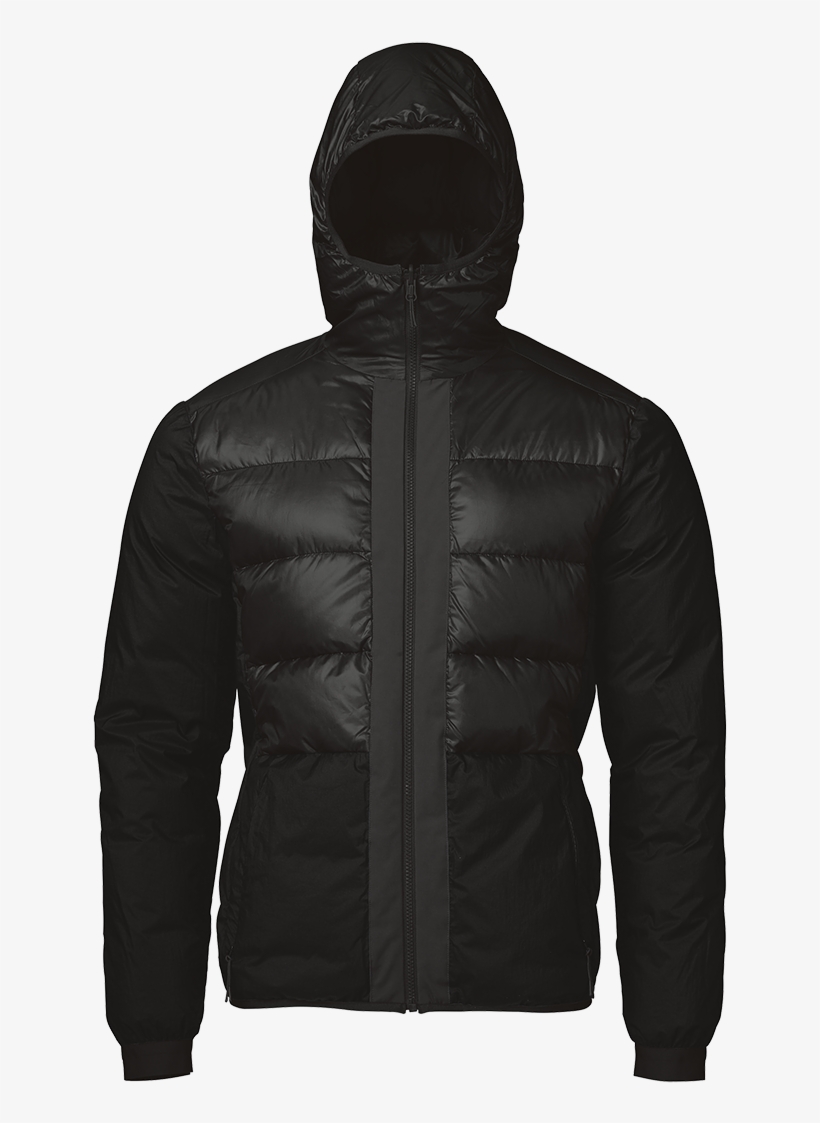 Download High Res - Hoodie Black Jacket, transparent png download