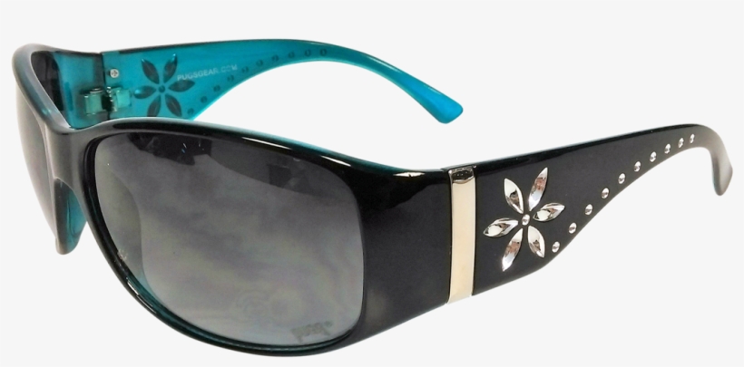 Women's F10 Fashion Sunglasses In Gloss Black Front - Sunglasses, transparent png download