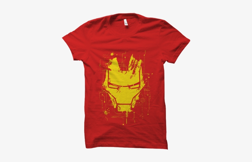 Iron Man Tee - Ironman T Shirt In India, transparent png download