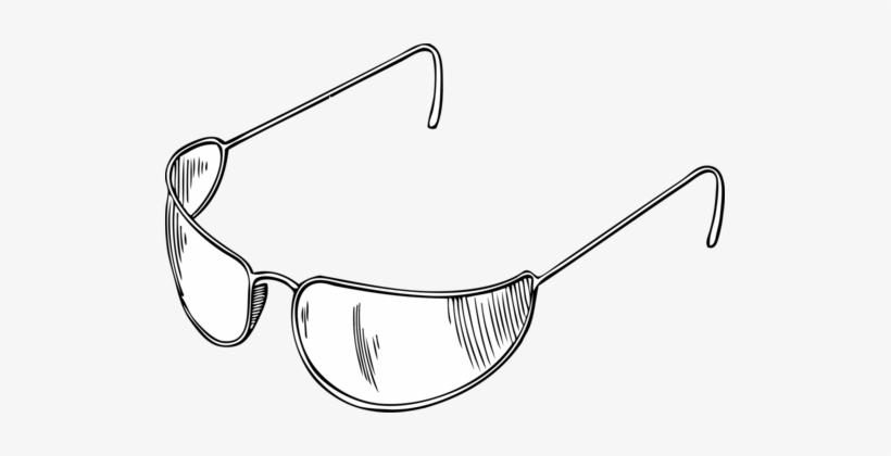 Sunglasses Drawing Eye Coloring Book - Glasses Clip Art, transparent png download