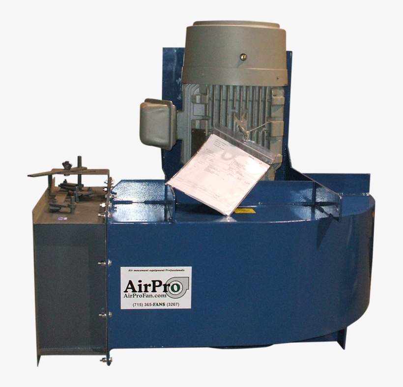 Backward Inclined Top Mount Blower For Dust Collector - Machine Tool, transparent png download