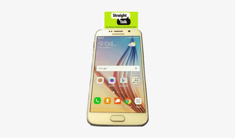 Straight Talk Samsung Galaxy S6 4g Lte Verizon Towers - Straight Talk Cell Phones, transparent png download