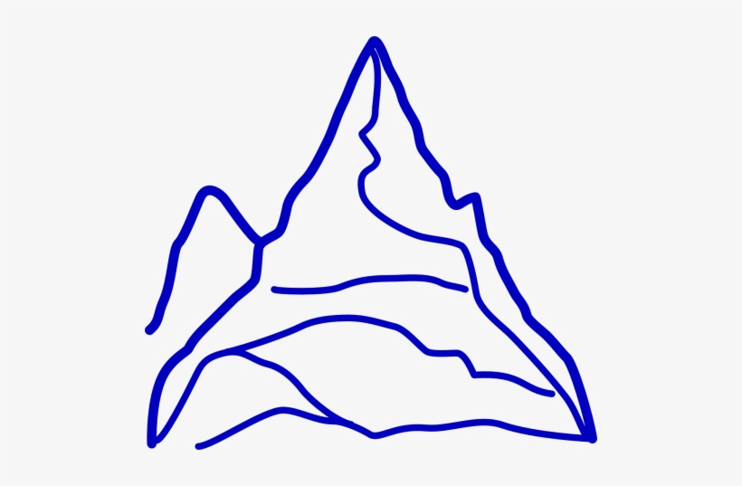 Vector - Mountain Clip Art, transparent png download